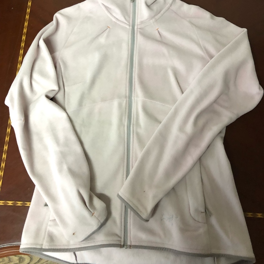 Arcteryx pink hoodie